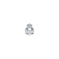 Mufa UNIPAK GEBO Fitting redukcja, żeliwo (czarny), 2'' x 1'' (GW)