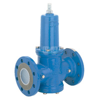 Typ DRVD - zawór redukcyjny do wody, nastawa 1,5 - 6,0 bar, przyłącza kołnierzowe PN16, Pnom=1,6 MPa, tmax=40 st.C. DN 50