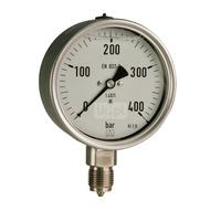 Manometr z rurką Bourdona AFRISO RF wstrząsoodporny 0/60 bar radialne G1/4B fi 63 mm, kl. 1.6%