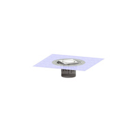 Nasada Variofix kratka ze wzorem owalu 120x120, system 125 V4A z L&L