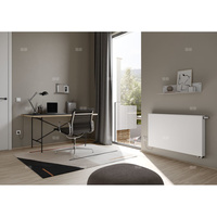 Kermi®x-flair, Plan VP typ 22 505x805 RAL9016, 10 bar, z osłoną, prawy