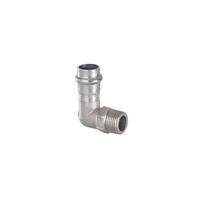 Inox Kolano 90º (GZ) 15 x 1/2"