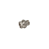 Śrubunek prosty GIACOMINI R18, chrom, 3/8'' x 3/4'' (GW x GZ)