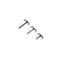Hak do rur plastikowy podwójny - 12‑20/12‑26 L = 77 mm