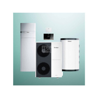 Pakiet Systemowy OZE - Pompa ciepła powietrzna powietrze-woda monoblok VAILLANT VWL 125/6A aroTHERM plus 12.2 kW 400 V + Centrala grzewcza uniTOWER VIH QW 190/6E + Zasobnik buforowy VPS R 100/1M + Regulator sensoCOMFORT VRC 720