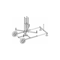 TECEfloor - Rozwijak do rur na kółkach do 800 m