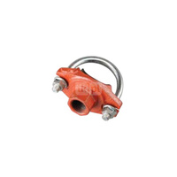 Siodło tryskacza GW czerwone Groove - 60.3 Rp3/4"