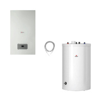 Pakiet - Kocioł gazowy jednofunkcyjny SAUNIER DUVAL Thelia Condens AS 30-A (H-PL) R1 kondensacyjny wiszący 7.5-29.8kW + Zasobnik c.w.u FE 150/6 BM