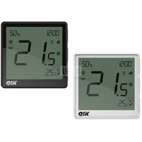 Podtynkowy, internetowy regulator temperatury QIK, 230V czarny