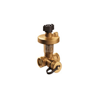 Regulator ciśnienia różnicowego COMAP Nexus Passim/KFE F, mosiądz DN 15 Kvs1.6, zakres przepł. 20-40 kPa, PN 25, poł. GW 1/2''