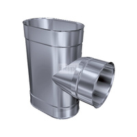 Trójnik 90' MK ŻARY PR TRSZOAI 110x180 mm x 160 mm