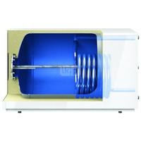 Pojemnościowy podgrzewacz wody Storatherm Aqua Compact AC 250/1_B leżący, srebrny, klasa energetyczna B