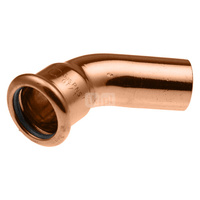 Kolano nyplowe 45' Copper - 76.1