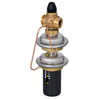 Regulator różnicy ciśnień z ograniczeniem przepływu AVPQ 4 PN25 15/16 03-20/02 gw. zas.