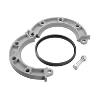 Adapter kołnierzowy ocynkowany Groove - 76.1