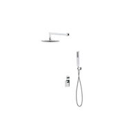 SET B253 ZESTAW PODTYNKOWY MILLE Z BATERIĄ WAN-NATR CHROM