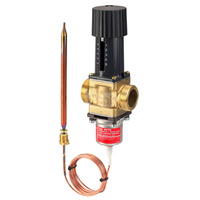 Regulator temperatury AVTB, PN 16, DN 15, 1.90 m³/h, 30 'C - 100 'C, 2.3 m, Gwint zewnętrzny, kompletny