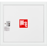 Hydrant DN 25 FIT wnękowy, wąż 20 m, zamek patent, RAL 9003