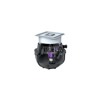 Przepompownia Aqualift S Compact Tronic GTF1200 do zabudowy z pokrywą czarną 