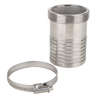 Przyłącze z gwintem wewnętrznym mosiądz, przył. 2'' dł.100mm szer.100mm Rp 2 WILO