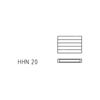 Ściana grzewcza Kermi Heizwand HHN Typ20 BH1190x72x600mm QN1057, weiß, 6bar, o. Abd, AB 12
