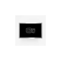 Przycisk spłukujący SG706 szkło/szkło czarny/czarny