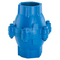 Zawór zwrotny gwintowany wew., zamknięcie membranowe, typ 207, Pnom 1,6 MPa, 3/4"