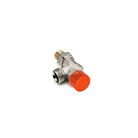 Zawór termostatyczny kątowy odwrócony (axialny) Kv 0,028 - 0,49 1/2"-M22