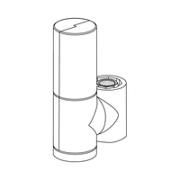 Zeparo obrotowy ZTVI 25-Separator powietrza z izolacją