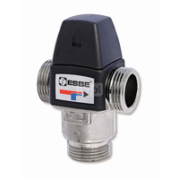 Zawór regulacyjny termostatyczny do wody ciepłej ESBE VTA332 20-1,2 G3/4 mosiądz GZ gazowy walcowy, DN 20, zakres temp. 32-49'C, Kvs 1.2 m3/h