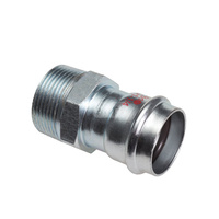 Nypel przejściowy IBP PC 4243 G, stal węglowa, 22 mm x 3/4'' (ML x GZ)