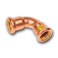 Łuk 90' SANHA Press Gas, Cu, 12 mm (zw x zw)