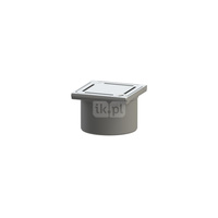 Nasada z ABS z kratką design Slot 120x120 z lock&lift, system 125