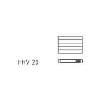 Grzejnik płytowy typ 20 KERMI V-HHV, z osłonami wym. 1260 x 1500 mm, kolor biały, moc 2780 W