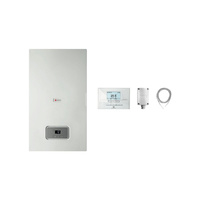 Pakiet - Kocioł gazowy jednofunkcyjny SAUNIER DUVAL Thelia Condens AS 18 kondensacyjny wiszący 5.3-19.1kW + Czujnik temperatury zewnętrznej + Regulator EXACONTROL E7C