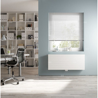 Grzejnik płytowy typ 11 KERMI Line-Vplus, lewy, z osłoną wym. 505 x 805 mm, kolor biały, moc 603 W