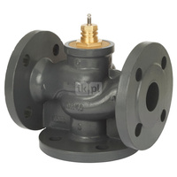 Zawór regulacyjny 3-drożny DANFOSS żeliwo kołnierz DN 25, 25 mm, max. 130'C, max. 1bar, ze sterowaniem elektrycznym