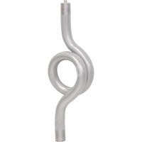 Rurka syfonowa spiralna, 2x G1/2'', PN25