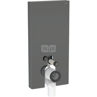 Moduł sanitarny do WC stojącego GEBERIT Monolith Plus, 1010 mm x 480 mm x 106 mm, front: lava, bok: czarny