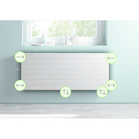 Grzejnik płytowy typ 12 KERMI X2 Line-Vplus, prawy, z osłoną wym. 905 x 1105 mm, kolor biały, moc 1767 W