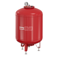 Naczynie wzbiorcze stojące FLAMCO MEIBES Flexcon M, pojemność 600 l 6-, 10 bar / 120'C fi1 1/4'', kolor czerwony, do instalacji 
