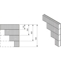 Kermi ściana grzewcza HHV22 420x122x4000 pozioma,RAL9016,6bar,bez osł.,prawa,L400