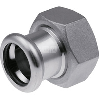 Półśrubunek z płaskim uszczelnieniem GW Inox Sprinkler - 28 Rp1 1/4"