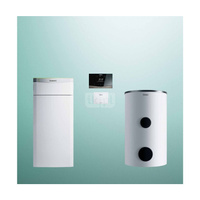 Pakiet systemowy OZE - Pompa ciepła gruntowa solanka-woda VAILLANT VWF 157/4 flexoTHERM 14.4 kW 400 V + Regulator sensoCOMFORT VRC 720 + Zasobnik c.w.u. VIH RW400/3BR + Moduł komunikacji internetowej VR 940f