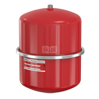 Naczynie wzbiorcze wiszące FLAMCO MEIBES Flexcon Premium, pojemność 25 l 0.5-, 3 bar / 120'C fi3/4'', kolor czerwony, do instalacji chłodn.C.O.