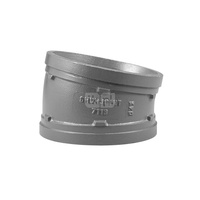 Kolano 11.25' ocynkowane Groove - 114.3