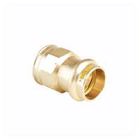 Mufa przejściowa IBP PG 4270 G do gazu (złoty), 3/4'' x 22 mm (MZ x GW)