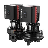 Pompa obiegowa GRUNDFOS TPED 100-130/4 typu in-line z silnikiem znormalizowanym 50/60 Hz, moc silnika 4kW 7.42 A PN 16 1455 obr/min