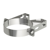 Uchwyt MK ŻARY PK WHT S50 stal nierdzewna fi 60/100 mm (mocowanie - Obejma do ściany)