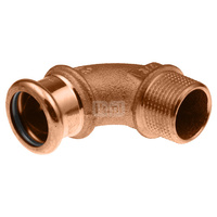 Kolano 90' GZ Copper - 15 R1/2"